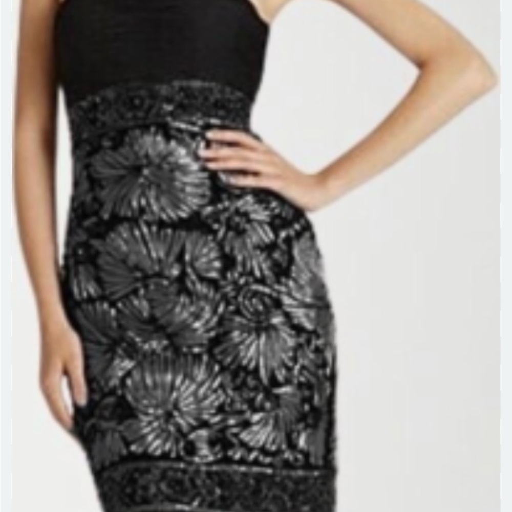 Sue Wong Elegant Black dress Never Worn